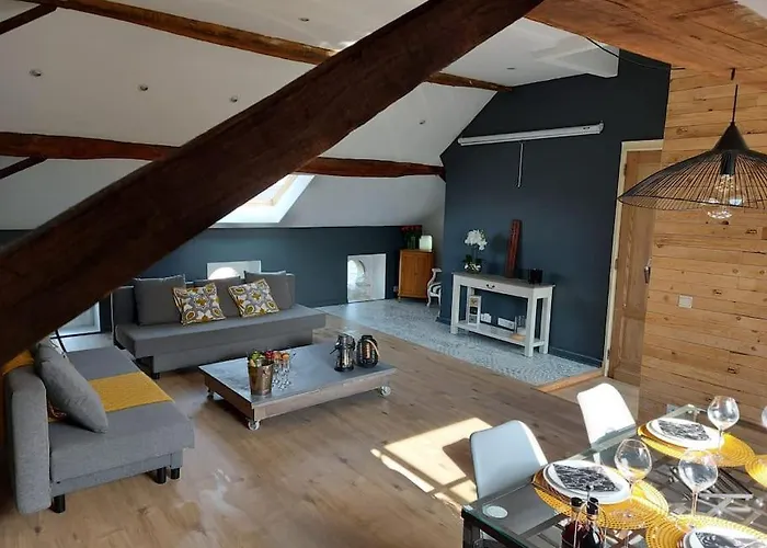 140 M2 De Charme A La Campagne Dans Un Style Design Apartmán *